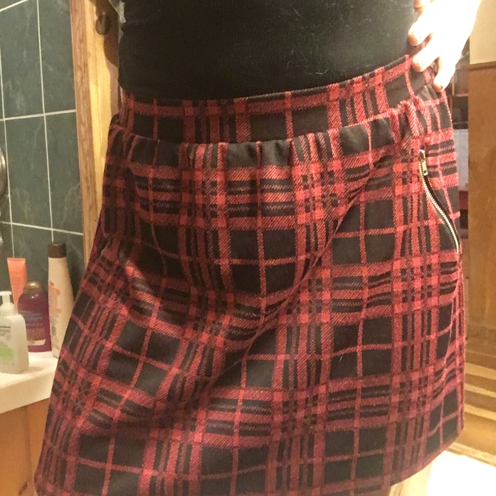 Plaid Skirt